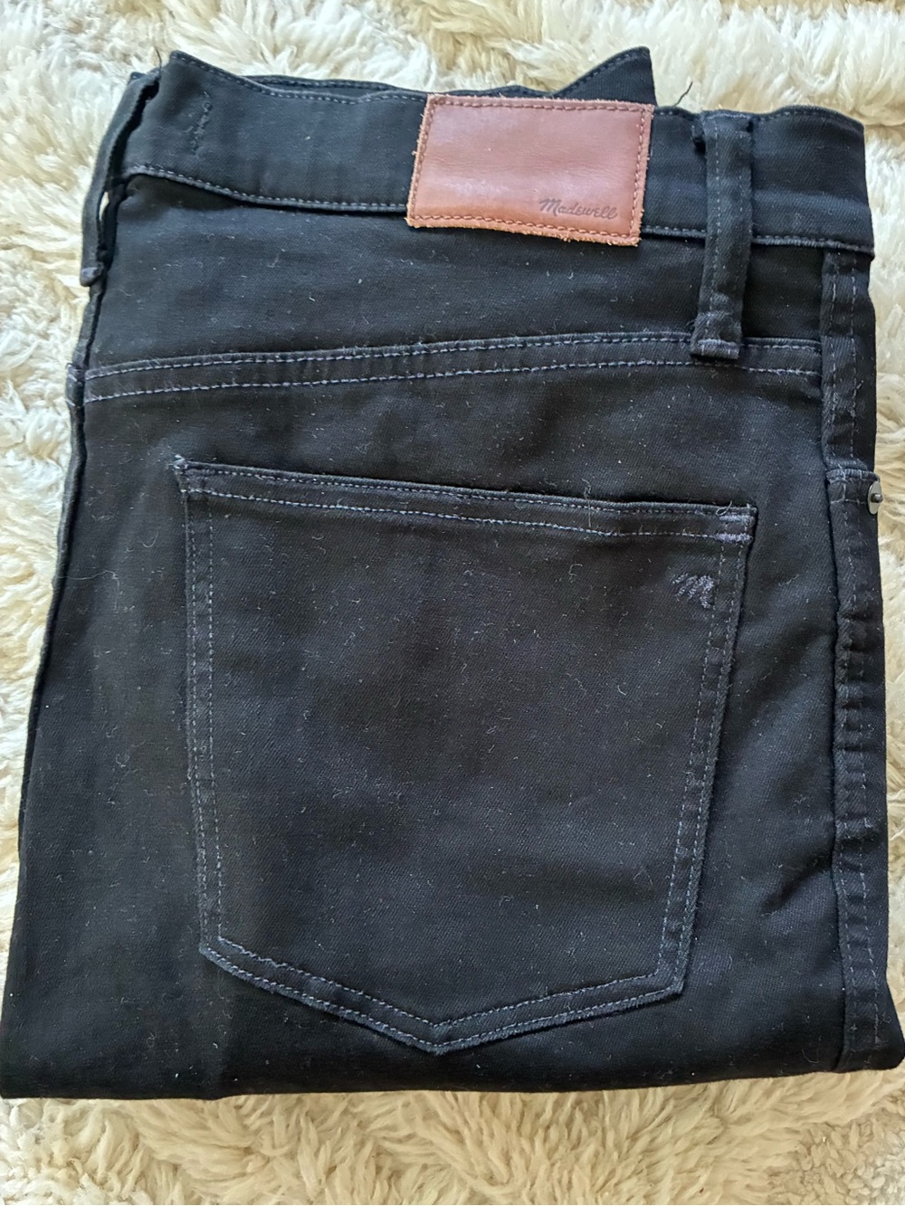 Madewell tall Black skinny Jeans